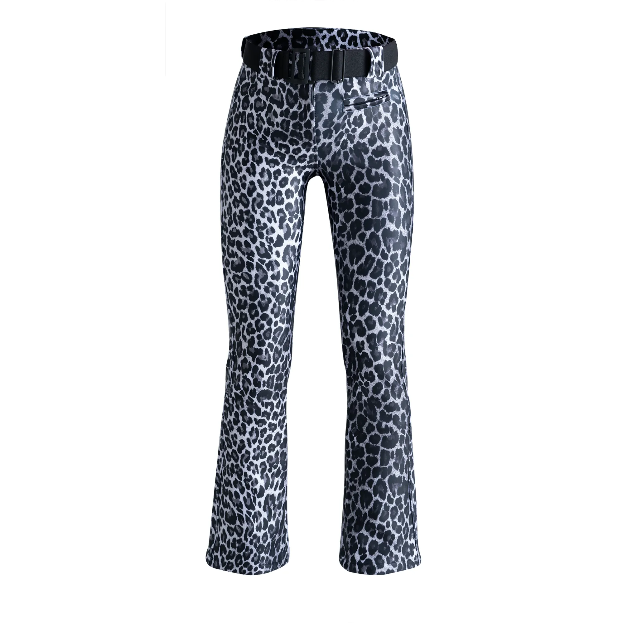 2023 Tonini Anna ladies ski pants leopard grey